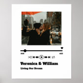 Onze Liefde Song Custom Song Music Player Poster (Voorkant)