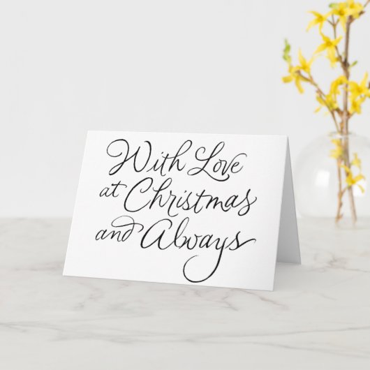 **ONZE LIEFDE** WORDT HET HELE JAAR DOOR KERSTFIEE KAART (Gele Bloem)