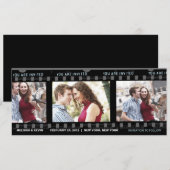 Onze liefdesfilm - Uitnodiging (Voorkant / Achterkant)