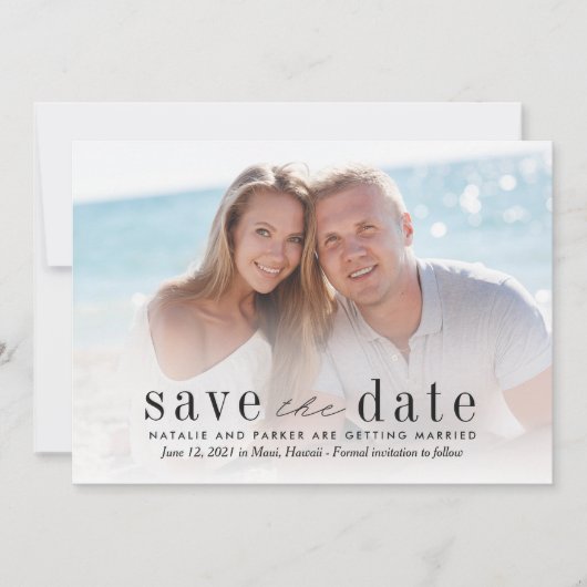 Onze liefdesfoto's weduwen de datum Kaart #OLC (Voorkant)