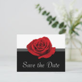 Onze Liefdesroos ~ Bewaar de Datum Save The Date (Staand voorkant)