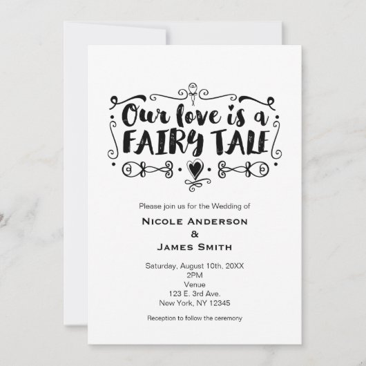 ONZE LIEFT IS EEN VEILIGE TALE AANGEPASTE AANVRAAG KAART (Voorkant)