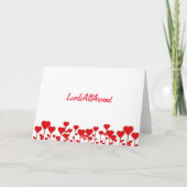 **ONZE LIEFT IS ZO VERBAZEND ALS DEZE SUNSET** FEESTDAGEN KAART (Achterkant)