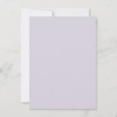 Onze lieve Deer Paarse Floral Baby Girl (Achterkant)