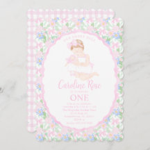 Onze lieve pop preppy Grandmillennial bloem