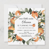 Onze lieve schat wordt twee 2de verpartij  kaart (Voorkant)