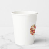 Onze lieve taart is één kopje papieren bekers (Rechts)