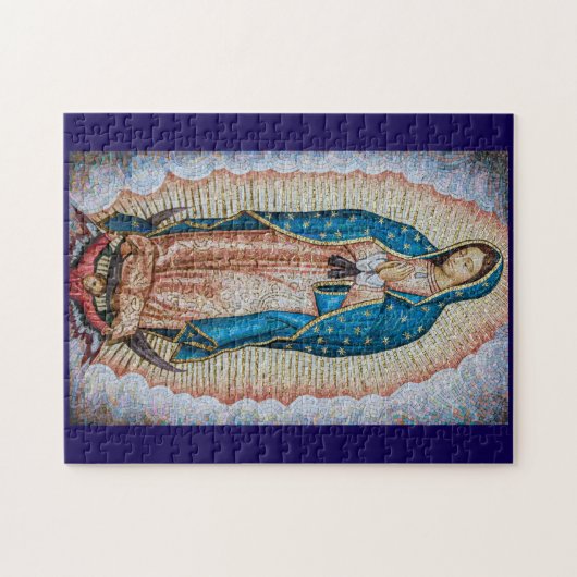 Onze-Lieve-Vrouw Guadalupe Katholieke Puzzel Legpuzzel (Horizontaal)