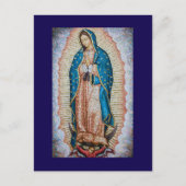 Onze Lieve Vrouw Guadalupe katholieke wenskaart Briefkaart (Voorkant)