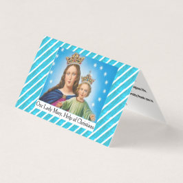 Onze Lieve Vrouw Maria, Hulp der Christenen Gebeds Kaart