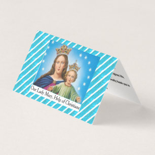 Onze Lieve Vrouw Maria, Hulp der Christenen Gebeds Kaart