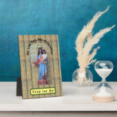 Onze Lieve Vrouw Maria, Hulp van Christenen Fotoplaat (Zijkant)