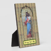 Onze Lieve Vrouw Maria, Hulp van Christenen Fotoplaat (Zijkant)