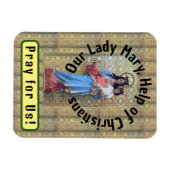 Onze Lieve Vrouw Maria, Hulp van Christenen Magneet (Horizontaal)