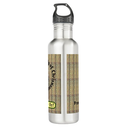 Onze Lieve Vrouw Maria, Hulp van Christenen Waterfles (Achterkant)