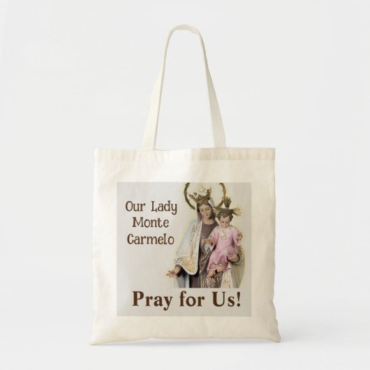Onze-Lieve-Vrouw Mount Carmel Tote Bag (Voorkant)