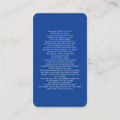 Onze-Lieve-Vrouw onder de knopen van het gebed Informatiekaartje (Achterkant)