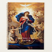 Onze-Lieve-Vrouw onder de knopen van het gebed Planner (Voorkant)