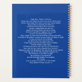 Onze-Lieve-Vrouw onder de knopen van het gebed Planner (Achterkant)