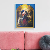 Onze Lieve Vrouw Undoer van Knots, Canvas Afdruk (Insitu (Woonkamer))