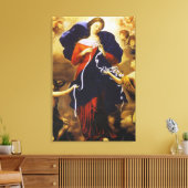Onze Lieve Vrouw Untier van Knots Canvas Afdruk (Insitu (Woonkamer))