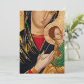 Onze Lieve Vrouw van Altijddurende Bijstand Kaart (Staand voorkant)