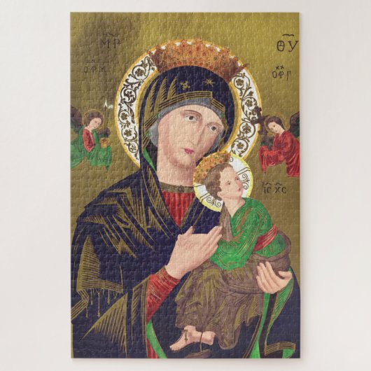Onze-Lieve-Vrouw van Altijddurende Bijstand Legpuzzel (Verticaal)