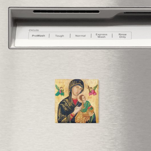 Onze Lieve Vrouw van Altijddurende Helpmagneet Magneet (Insitu (Vaatwasser))