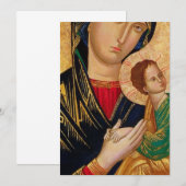 Onze-Lieve-Vrouw van Altijdduurend Hulp Kaart (Voorkant / Achterkant)