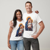 Onze-Lieve-Vrouw van Berg Carmel-devotiekunst T-shirt (Unisex)