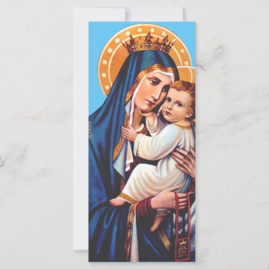 Onze-Lieve-Vrouw van Berg Carmel Devotionele Kunst (Voorkant)