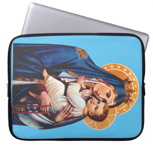 Onze-Lieve-Vrouw van Berg Carmel Devotionele Kunst Laptop Sleeve