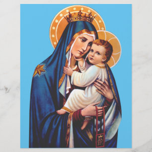 Onze Lieve Vrouw van de Berg Carmel Devotionele Ku Flyer