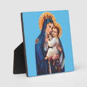 Onze Lieve Vrouw van de Berg Carmel Devotionele Ku Fotoplaat (Voorkant)
