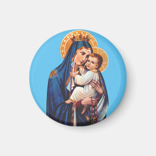 Onze Lieve Vrouw van de Berg Carmel Devotionele Ku Magneet