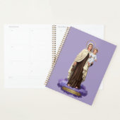 Onze-Lieve-Vrouw van de berg Carmel katholieke Mar Planner (Display)