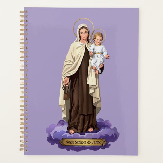 Onze-Lieve-Vrouw van de berg Carmel katholieke Mar Planner (Voorkant)