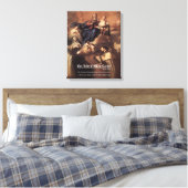 Onze-Lieve-Vrouw van de berg Karmel Gebed Canvas Afdruk (Insitu (Slaapkamer))