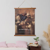 Onze-Lieve-Vrouw van de berg Karmel Gebed Hangend Wandkleed (Slaapkamer)