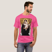 Onze-Lieve-Vrouw van de Lelies Bouguereau T-shirt (Voorkant volledig)