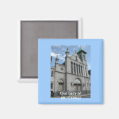 Onze-Lieve-Vrouw van de Mt. Carmel Kerk Magneet (Voorkant / Achterkant)
