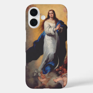 Onze-Lieve-Vrouw van de Onbevlekte Ontvangenis iPhone 16 Hoesje