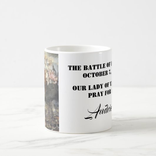 Onze Lieve Vrouw van de Overwinning Koffiemok (Center)