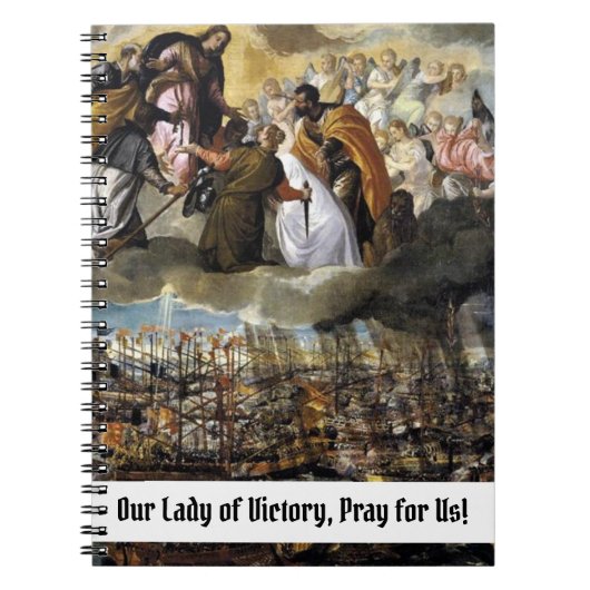 Onze Lieve Vrouw van de Overwinning Notitieboek (Voorkant)