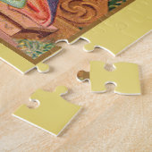 Onze Lieve Vrouw van de Rozenkrans met Christus Ki Legpuzzel (Zijkant)