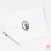 Onze Lieve Vrouw van de Rozenkrans Stickers (Envelop)