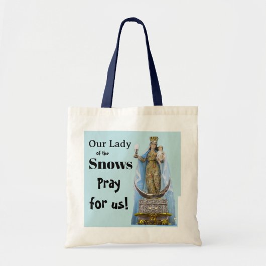Onze Lieve Vrouw van de Sneeuwtooi Tas (Voorkant)