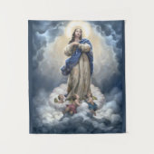 Onze-Lieve-Vrouw van de Tenhemelopneming Wandkleed (Voorkant)