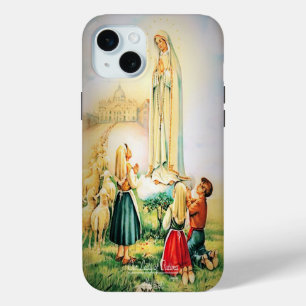 Onze Lieve Vrouw van Fatima 1917 iPhone 15 Plus Ho iPhone 15 Mini Hoesje