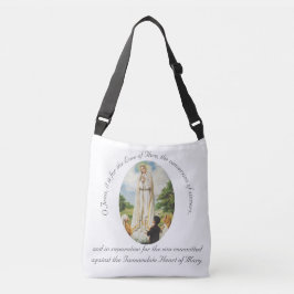 Onze Lieve Vrouw van Fatima Gepersonaliseerd Crossbody Tas